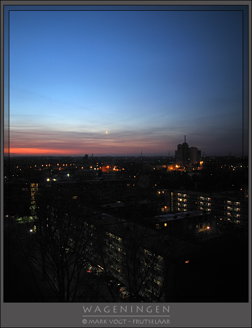 Sunrise in Wageningen