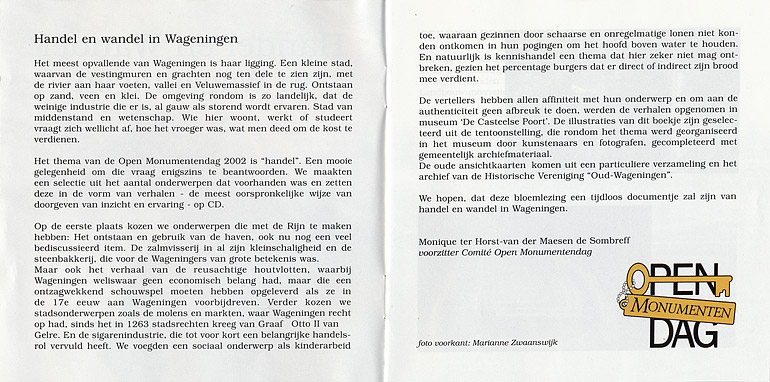 Afbeelding van het boek Handel en Wandel in Wageningen