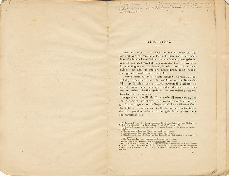 Afbeelding van het boek No. 552. Het gebruik van de stafkaart. 3e druk. Herzien door L C. Prey. 1ste luitenant der Infanterie