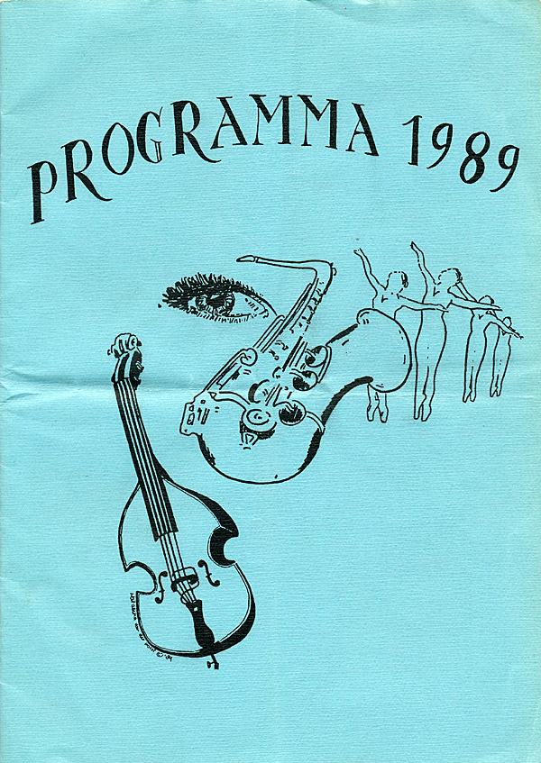 Afbeelding van het boek Programma 1989. Koor, orkest en spelgroep van he Wagenings Lyceum
