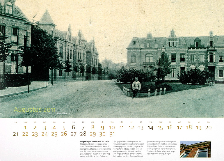 Afbeelding van het boek Wageningse Kalender 2011 - bijzondere locaties van vroeger en nu