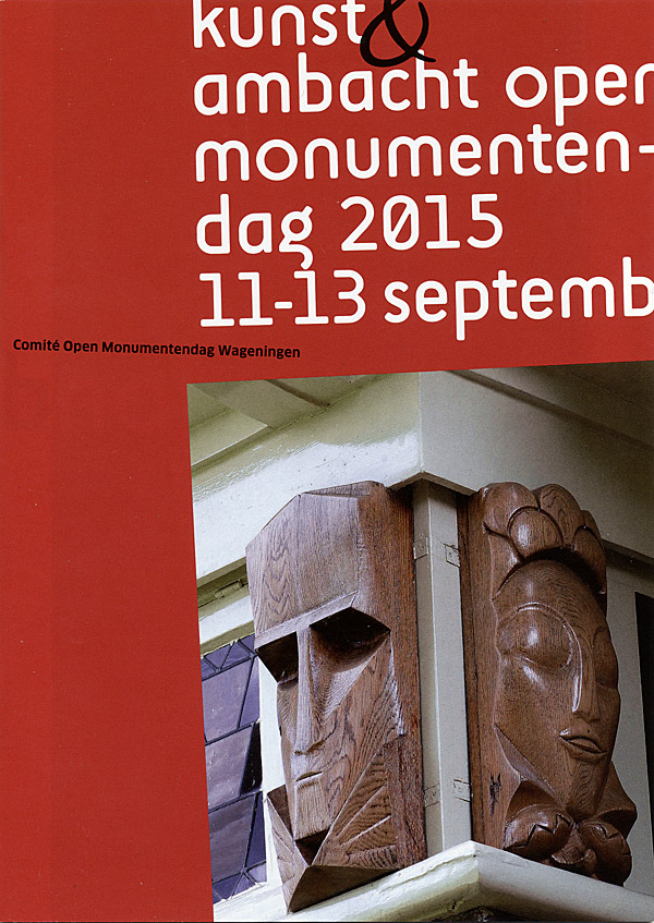 Afbeelding van het boek Kunst & ambacht. Open Monumentendag 2015 11-13 september