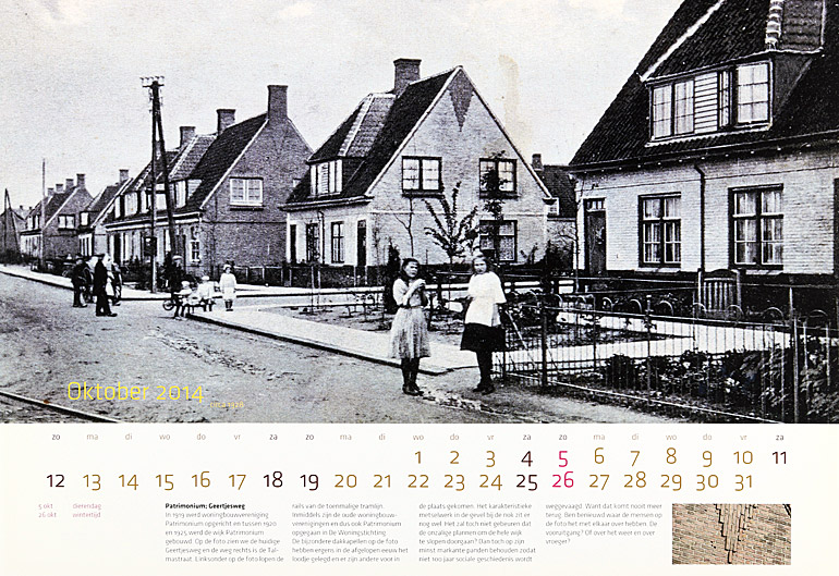 Afbeelding van het boek Wageningse Kalender 2014 - bijzondere locaties van vroeger en nu