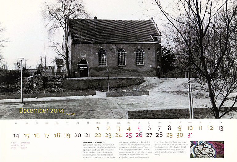 Afbeelding van het boek Wageningse Kalender 2014 - bijzondere locaties van vroeger en nu