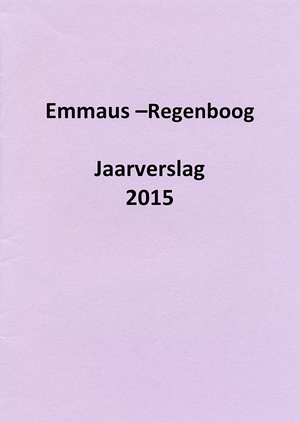 Afbeelding van het boek Emmaus-Regenboog Jaarverslag 2015