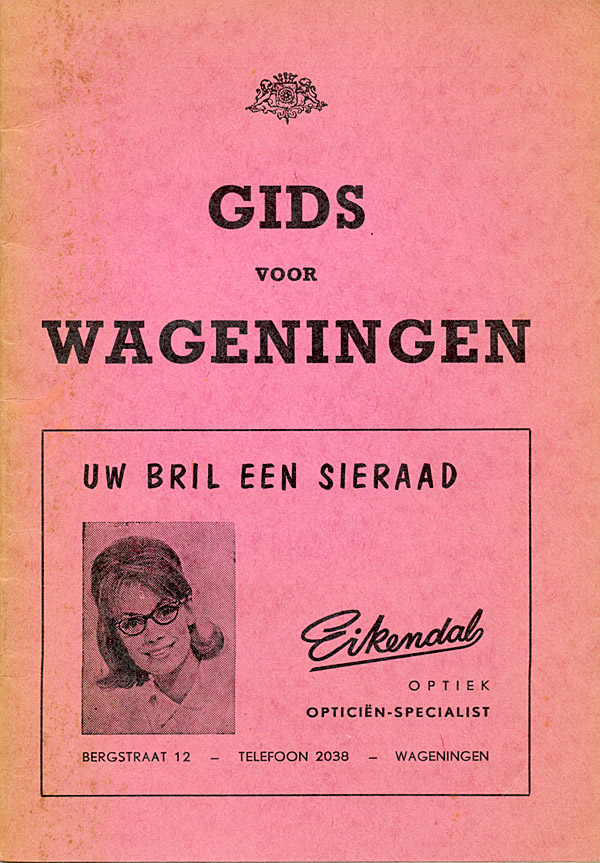 Afbeelding van het boek Gids voor Wageningen 1964-1965
