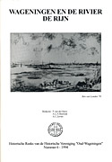 Afbeelding van het boek Wageningen en de rivier de Rijn. Historische Reeks van de Vereniging 'Oud-Wageningen' Nummer 6 - 1994