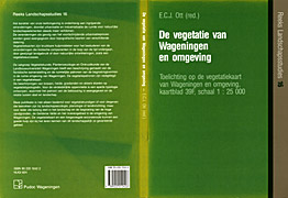 Afbeelding van het boek De vegetatie van Wageningen en omgeving. Toelichting op de vegetatiekaart van Wageningen en omgeving, kaartblad 39F, schaal 1 : 25.000
