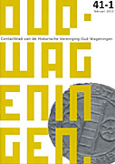 Afbeelding van het boek Oud-Wageningen. Contactblad van de Historische Vereniging Oud-Wageningen. 41-1 februari 2013