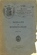 Afbeelding van het boek Gelre. Vereeniging tot beoefening van Geldersche Geschiedenis, Oudheidkunde en Recht. Bijdragen en Mededeelingen. Deel VII. 1904
