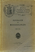 Afbeelding van het boek Gelre. Vereeniging tot beoefening van Geldersche Geschiedenis, Oudheidkunde en Recht. Bijdragen en Mededeelingen. Deel XXII. 1919