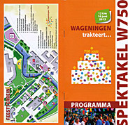 Afbeelding van het boek Wageningen trakteert...Spektakel 750 - 12 t/m 16 juni 2013 programma