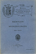 Afbeelding van het boek Gelre. Vereeniging tot beoefening van Geldersche Geschiedenis, Oudheidkunde en Recht. Bijdragen en Mededeelingen. Deel XXXVII. 1934
