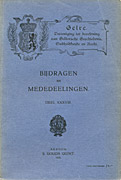 Afbeelding van het boek Gelre. Vereeniging tot beoefening van Geldersche Geschiedenis, Oudheidkunde en Recht. Bijdragen en Mededeelingen. Deel XXXVIII. 1935