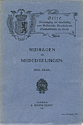 Afbeelding van het boek Gelre. Vereeniging tot beoefening van Geldersche Geschiedenis, Oudheidkunde en Recht. Bijdragen en Mededeelingen. Deel XXXIX. 1936
