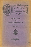 Afbeelding van het boek Gelre. Vereeniging tot beoefening van Geldersche Geschiedenis, Oudheidkunde en Recht. Bijdragen en Mededeelingen. Deel XXVI. 1923