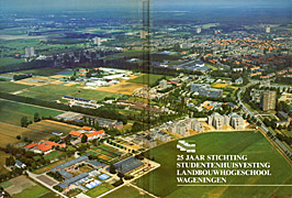 Afbeelding van het boek 25 jaar Stichting Studentenhuisvesting Landbouwhogeschool Wageningen