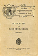 Afbeelding van het boek Gelre. Vereeniging tot beoefening van Geldersche Geschiedenis, Oudheidkunde en Recht. Bijdragen en Mededelingen. Deel LIV. 1954