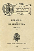 Afbeelding van het boek Gelre. Vereeniging tot beoefening van Geldersche Geschiedenis, Oudheidkunde en Recht. Bijdragen en Mededelingen. Deel LXVI. (1972)