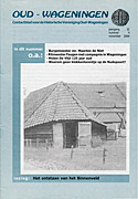 Afbeelding van het boek Oud - Wageningen. Contactblad voor de Historische Vereniging Oud-Wageningen. jaargang 32 nummer 4 november 2004