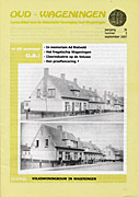 Afbeelding van het boek Oud - Wageningen. Contactblad voor de Historische Vereniging Oud-Wageningen. jaargang 35 nummer 3 september 2007