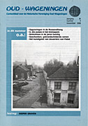 Afbeelding van het boek Oud - Wageningen. Contactblad voor de Historische Vereniging Oud-Wageningen. jaargang 36 nummer 4 november 2008