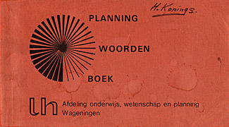 Afbeelding van het boek Planningwoordenboek