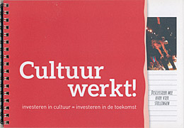 Afbeelding van het boek Cultuur werkt! investeren in cultuur = investeren in de toekomst
