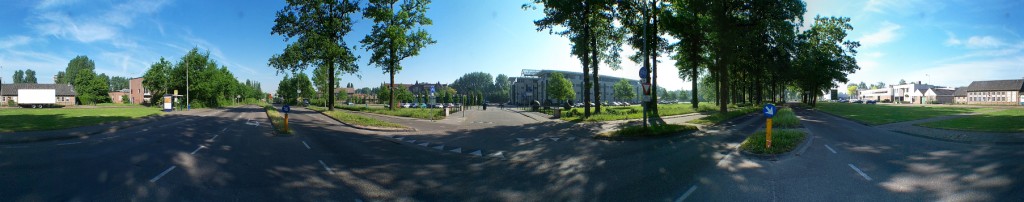 Costerweg - Ingang LU Bestuursgebouw